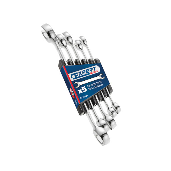 Expert E112501 Flare Nut Wrench Set, 5 Piece