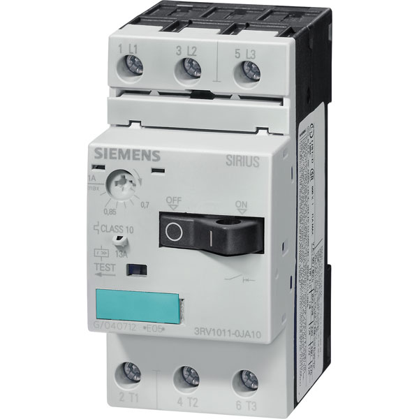 Siemens 3RV1011-0JA10 SIRIUS 3RV1 Circuit Breaker Max 690V 5
